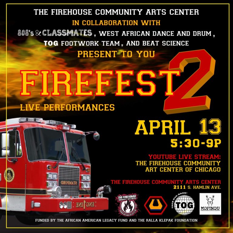 Firefest Showcase Sign Up Firehouse Community Arts Center of Chicago